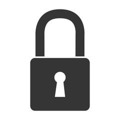 lock security closed icon vector