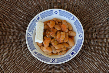 gigantes beans greek food