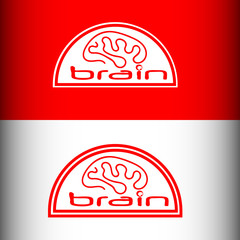 Logotype of brain