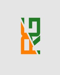 RG company group linked letter logo
