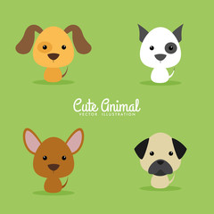 Cute Cartoon dogs