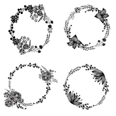 Set of vector design elements