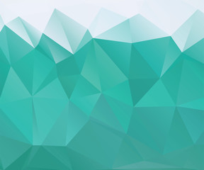 Abstract polygonal background - vector illustration