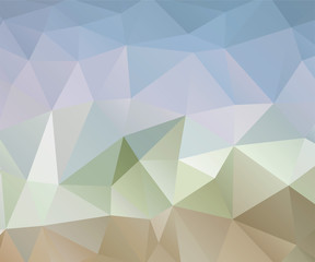 Abstract polygonal background - vector illustration
