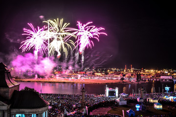 Pyromagic 2016 - Szczecin Fireworks - obrazy, fototapety, plakaty