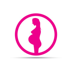 Pregnancy and motherhood logo