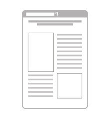 document paper file isolated icon