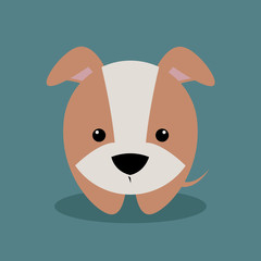 Cute Cartoon dog
