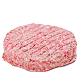 Raw burger
