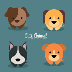 Cute Cartoon dogS