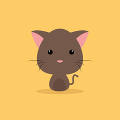 Cute Cartoon cat