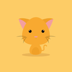 Cute Cartoon cat