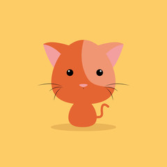Cute Cartoon cat