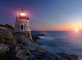 Peel and stick wall murals Lighthouse Castle Hill lighthouse