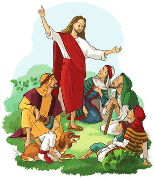 Jesus Preaches the Gospel