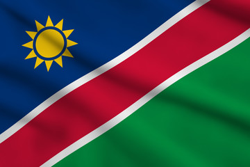 Flag of Namibia