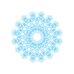 Abstract blue pattern