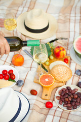 Food Table Healthy Delicious Organic Meal Concept