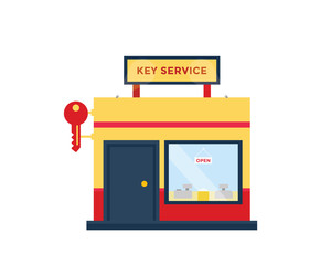 Modern Flat Commercial Building - Key Master Service