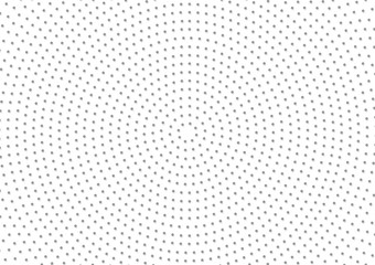 Dotted Circular Background Pattern - Abstract Illustration, Vector