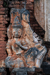 Myanmar - Burma - Ruinen von Indein