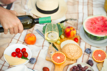 Food Table Healthy Delicious Organic Meal Concept