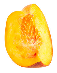 sliced peach