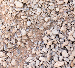 small gravel stones as a background
