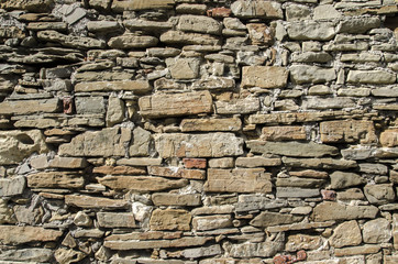 Wall of castle