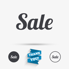 Sale sign icon. Special offer symbol.