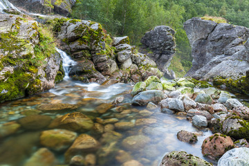 Naklejka na ściany i meble River in Norway