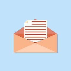 Envelope Open Mail Icon