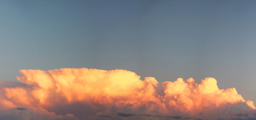 Storm Clouds at Sunset
