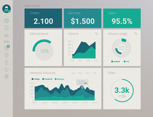 Admin App Dashboard