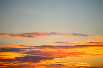 Sunset Sky Background