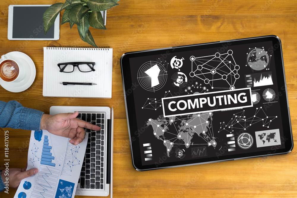 Poster computing (data computer digital memory)