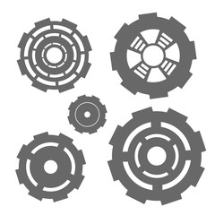 set of gears