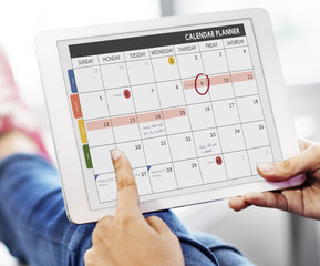 Calendar Planner Organization Management Remind Concept
