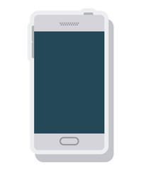 smartphone technology isolated icon vector illustration design