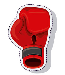 boxing gloves isolated icon vector illustration design