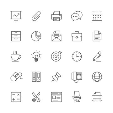 Office icons.