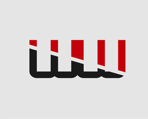 WW company linked letter logo icon
