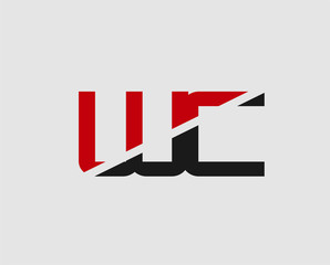 WC initial company group logo
