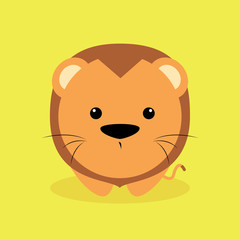 Cute Cartoon lion