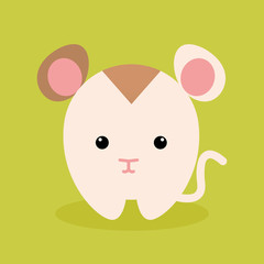 Cute Cartoon hamster