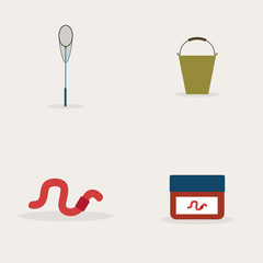 Abstract Fishing Object