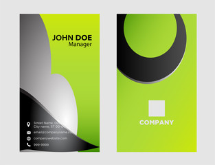 Corporate business cards template
