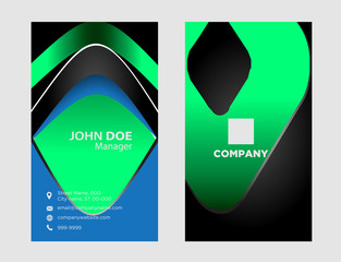 Vector business card
