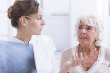 Obraz premium We must take care of your back