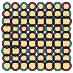 Abstract vector background. Color geometrical composition of overlapping graphic elements.